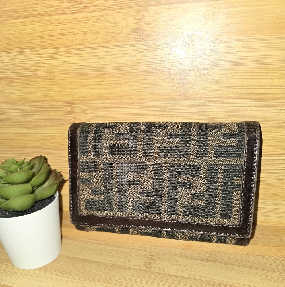 Fendi Zucca Wallet